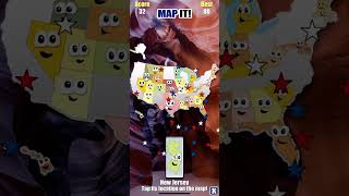 My Fastest Time On Stack The States 1 Map It! (47 Seconds)
