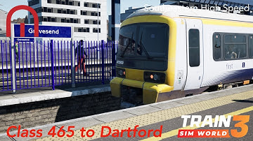 Train Sim World 3 - FIRST LOOK - Off to Dartford on Southeastern High Speed - Class 465