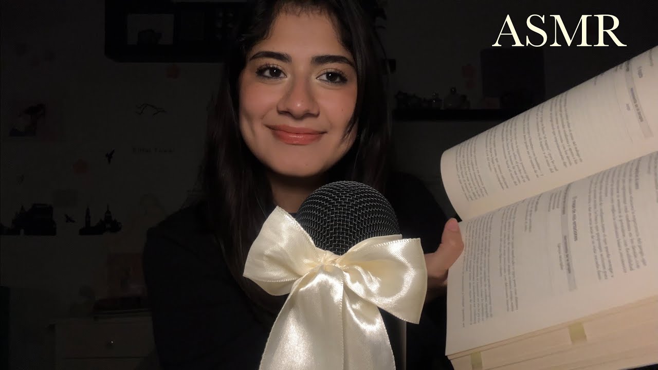 ASMR - Lectura susurrada de Psicología (susurros cerquita del 🎙️)