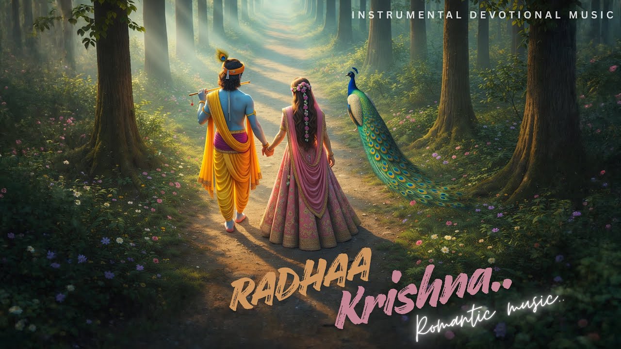 Instrumental Devotional Music | Radha ❤️ Krishna | Indian Relaxing Music
