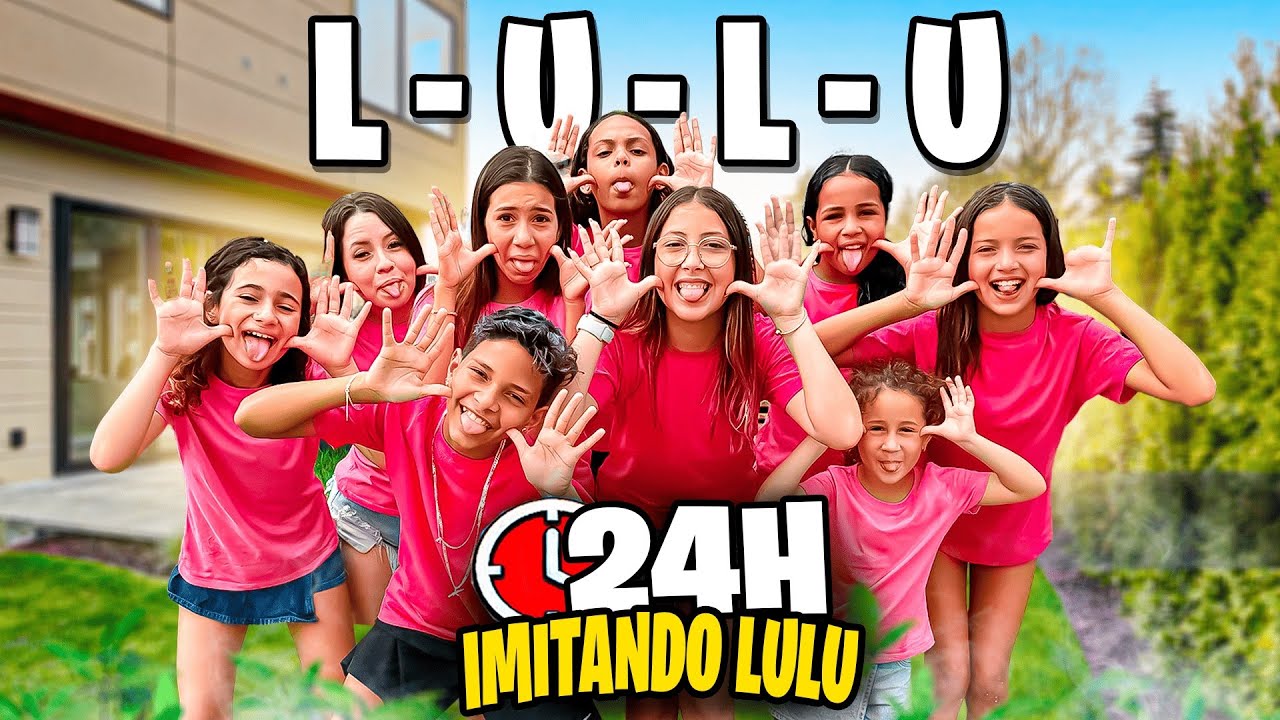IMITANDO LULU POR 24H *ela não gostou