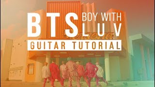 How to play Boy With Luv - BTS | Guitar Lesson | Melody Tab Chords chords