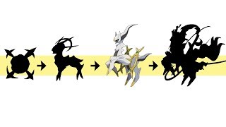 Arceus Evolution | Pokemon Gen 8 Fanart #34