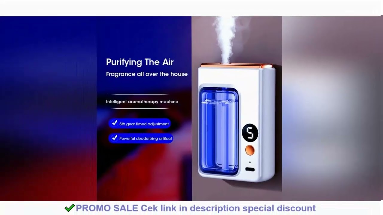 Shangri-La Lavender Hilton Adjustable Essential Oil Aromatherapy Machine for Living Room Bedroom Bat