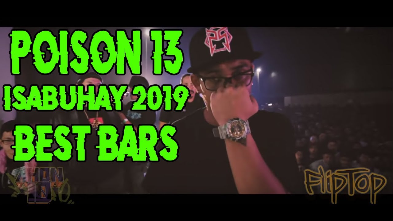Poison 13 Isabuhay 2019 BEST Bars - YouTube
