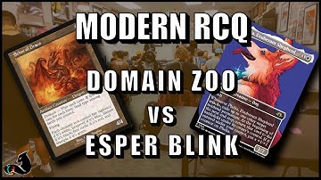 Domain Zoo vs Esper Blink! | Competitive Modern RCQ!