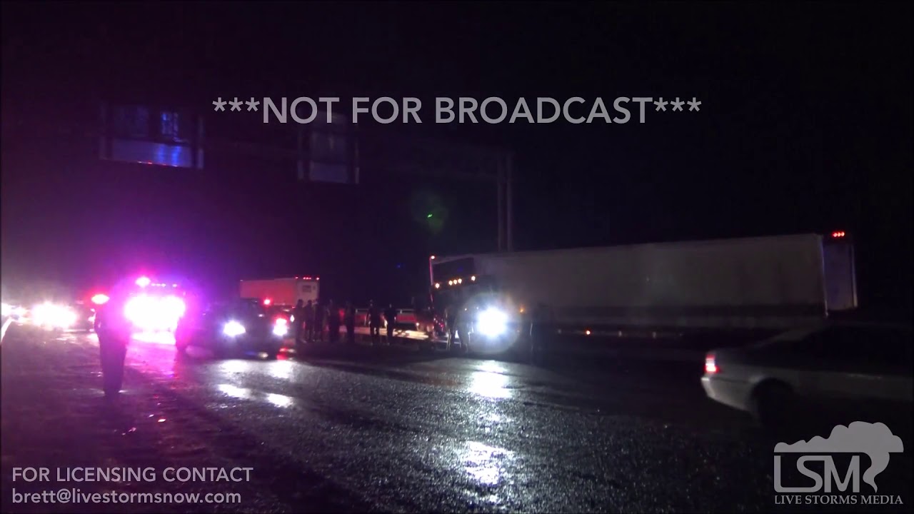 01212018 Greenville & Canton, TX Tornado Warned Storms and Semi