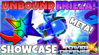 Showcasing New Allstar Unbound Frieza Unit All Star Tower Defense X