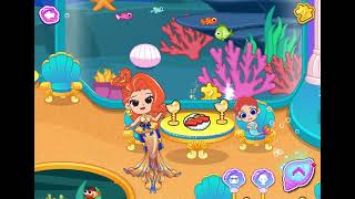 Mermaid Restaurant Play House Game | BoBo World screenshot 3