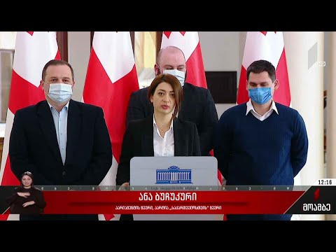 ოპოზიციური პარტიების მიმართვა