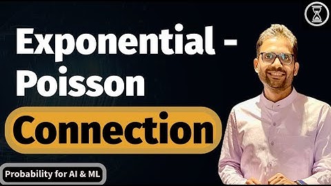 Exponential and Poisson Distribution are 2 Faces of the Same Coin | Explained with Example