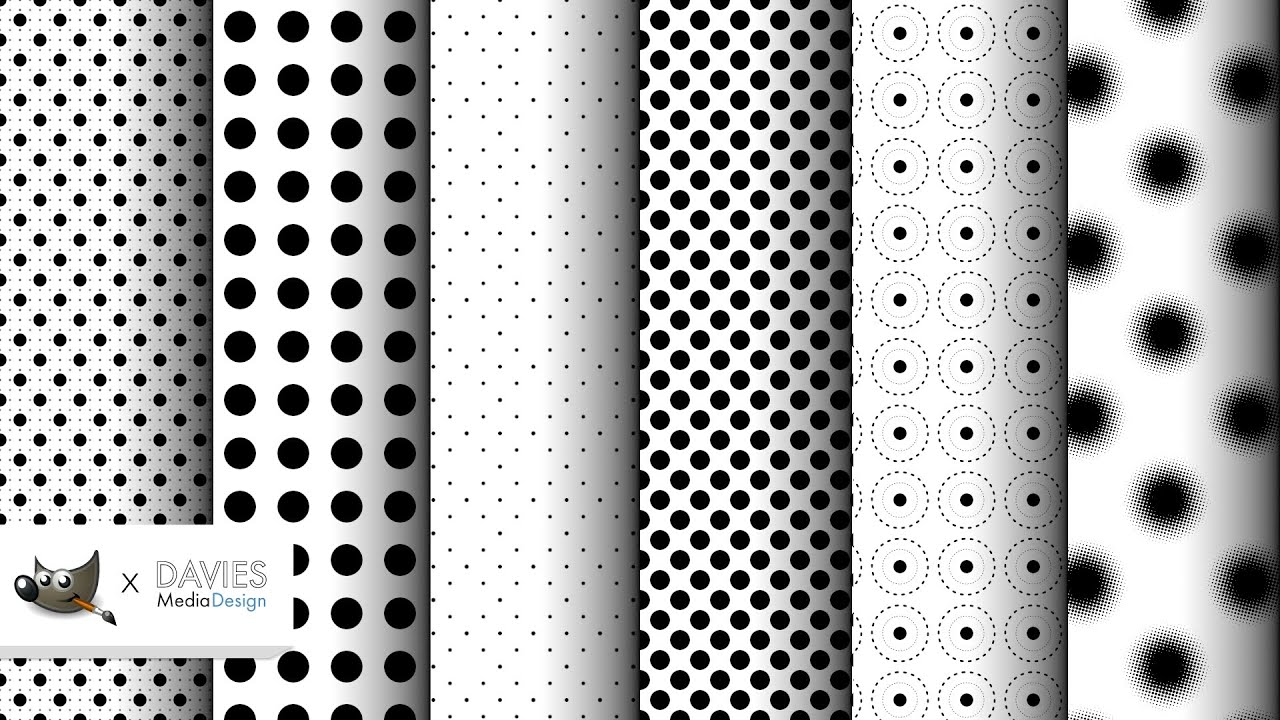 How To Create Dot Patterns With GIMP 3 Methods YouTube How To Create Dot Patterns With GIMP 3 Methods YouTube