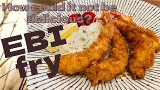 【大好き海老フライ】EBI fry (fried prawns)~Japanese cooking~