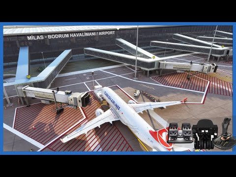 Microsoft Flight Simulator - LTFE Milas-Bodrum Havalimanı'na Uçuyoruz!