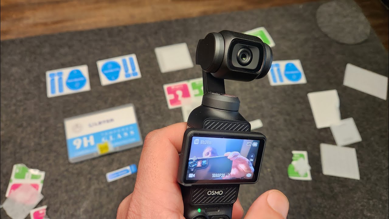 DJI Pocket 3 Essential Accessory: Lens Protector Install