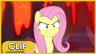 Fluttershy Stands Up To Garble - Mlp Friendship Is Magic Season 9