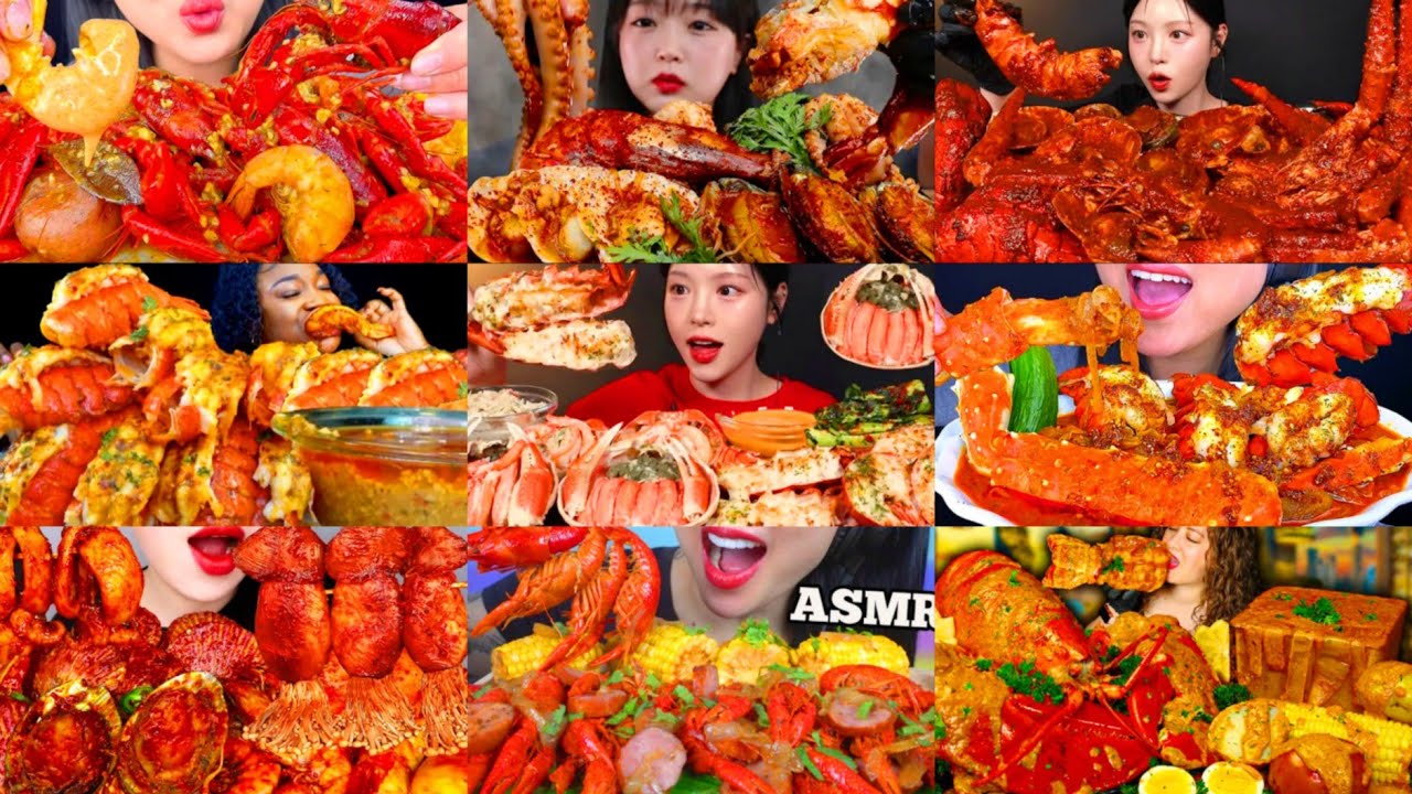 MOST DELISH SEAFOOD BOIL MUKBANG COMPILATION 💯 MOUTH WATERING SEAFOOD BOIL EATING SHOW ASMR SOUND