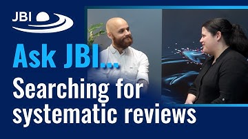 6  Tips for searching for systematic reviews