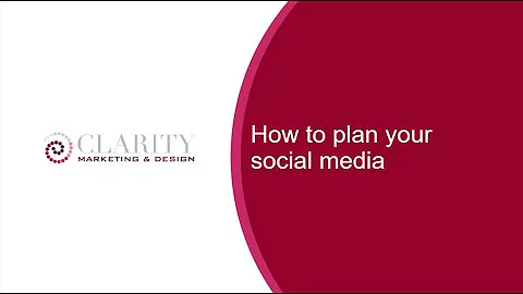 Free Webinar Replay: How to plan your social media