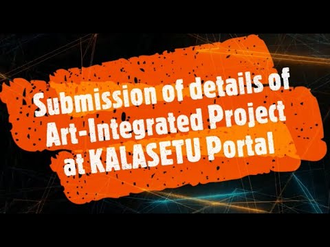 Submission of  Art Integration project details on CBSE Kalasethu portal--Dr Abdul Salam