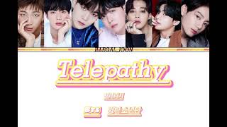 BTS - Telepathy (방탄소년단) [Color Coded Lyrics]