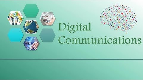 Digital Communication 2018, KMITL (Lecture 8 - QAM, PSK, BER, Bandwidth efficiency)
