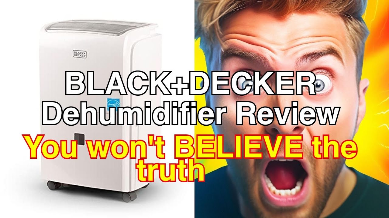  BLACK+DECKER 1500 Sq. Ft. Dehumidifier for Medium to