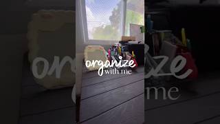 002 | organizing my school supplies 🖊️🎨✂️ | #organization #aesthetic #asmr #school #shanisdiary