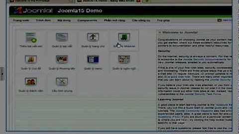 Thiết kế web bằng Joomla - Bài 6 - Quản lý nhóm tin (section) ---nhok.lun.it---
