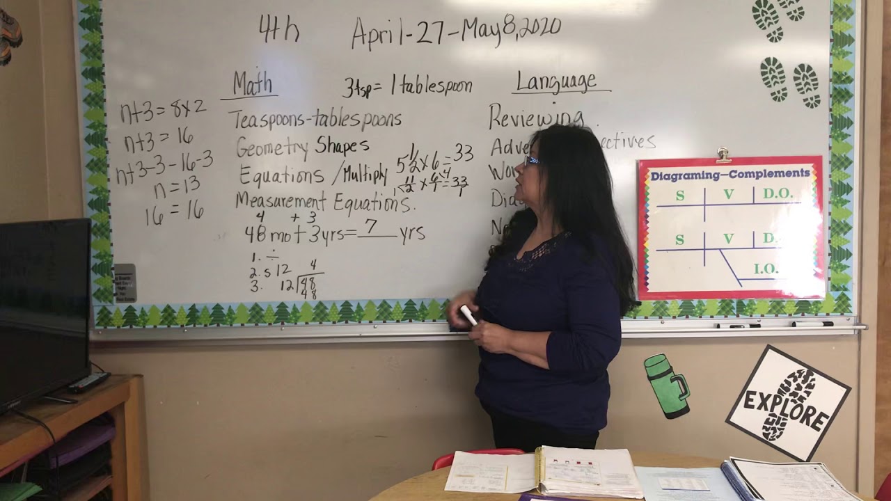 Ms Rivas Ms. Rivas 4th grade Math April 27th - YouTube