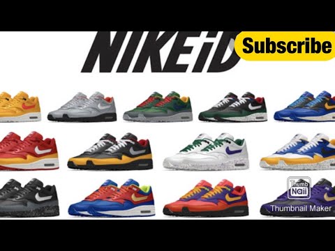 Menos borde compensación Best Nike id custom shoes ever!!! - YouTube