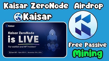 Kaisar ZeroNode DePin Airdrop - Run Extension Node Earn Rewards | $500 Dollar Potential