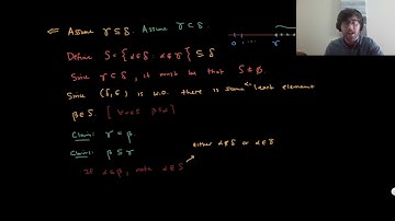 (Axiomatic Set Theory, 21) Ordering the Ordinals