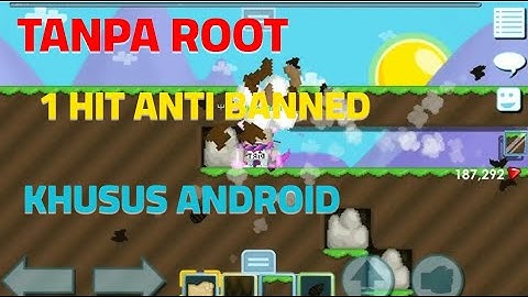 CARA 1 HIT GROWTOPIA TERBARU VERSI ANDROID l GROWTOPIA