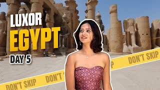 Do not Skip Luxor in Egypt, 6 am Sunrise at Luxor Temples, Things to do in Luxor