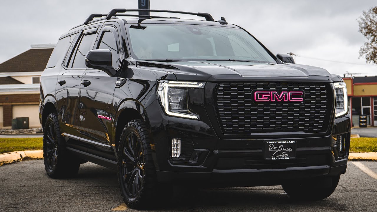 That Looks Amazing Pattys Custom 2022 Gmc Yukon Denali With Pink