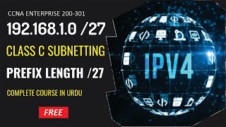 IPv4 Class C Subnetting 🖧 | How to Subnet with a /27 Prefix Length | CCIE Academy