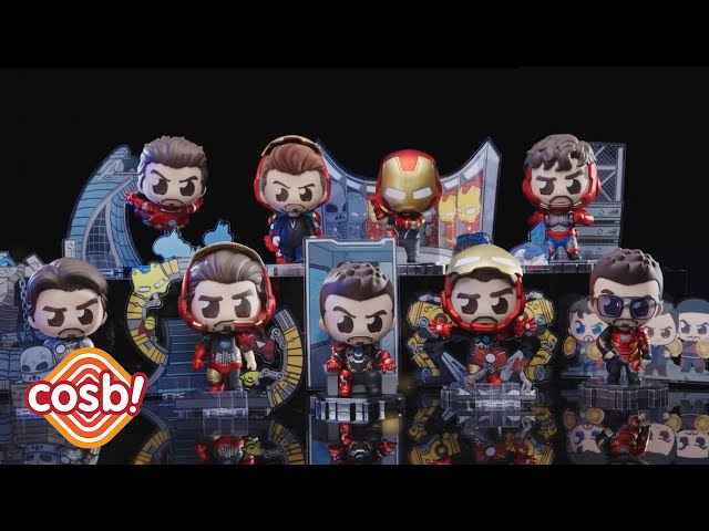 Hot Toys - Iron Man Cosbi Bobble-Head Collection - YouTube