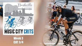 Waiting for the Break...That never came | Music City Crits Series Week 3 CAT 3/4