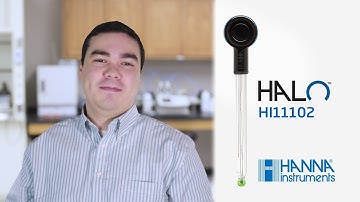 Hanna Lab  - Hanna Instruments HI11102 HALO Bluetooth pH Meter