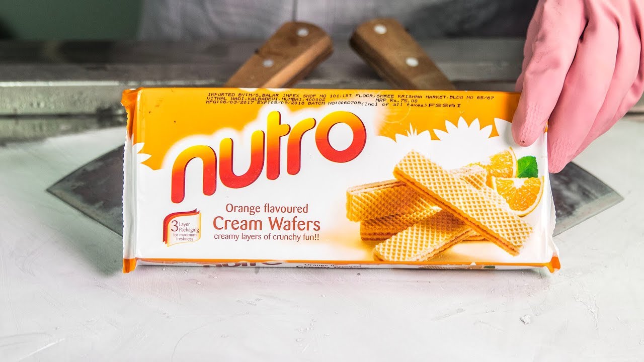 ice cream wafer rolls