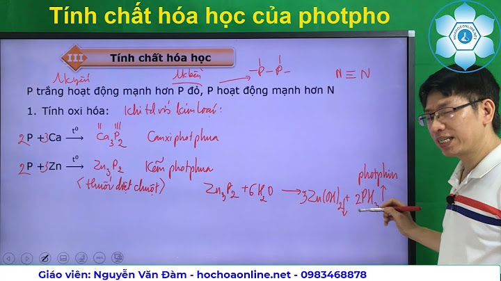 Công thức hóa học tổng phốt pho tính theo p năm 2024