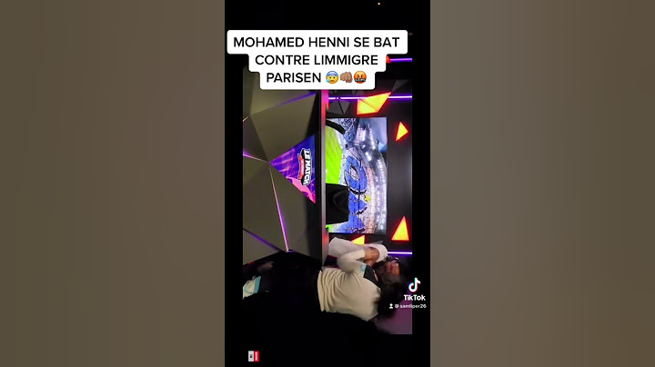 Mohamed henni se bat contre l’immigré parisien 😰😰🤬👊🏽👊🏽