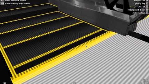 openBVE: Animated 3D escalators, again