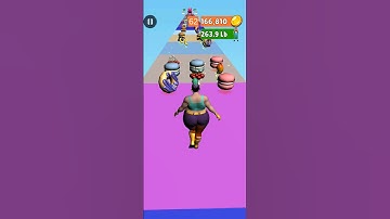 FAT TO FIT Gameplay Walkthrough 🥰👿 All levels | Android, IOS MOBILE | New update #shorts games