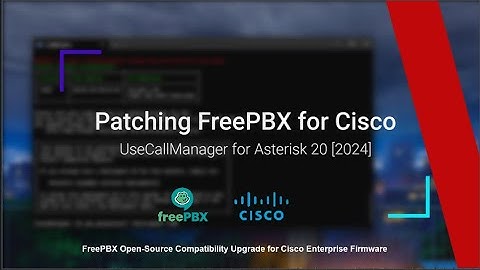 [2025 Updated] Applying FreePBX 16 UseCallManager Cisco Patch for Asterisk 20