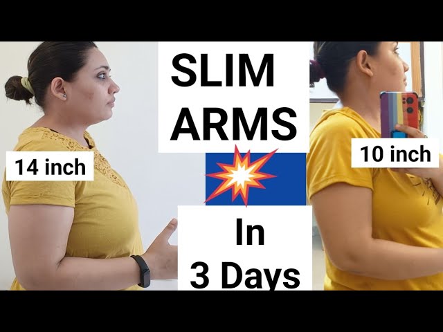 Welief - For those who wants slim arms can try these workout techniques out  !!!