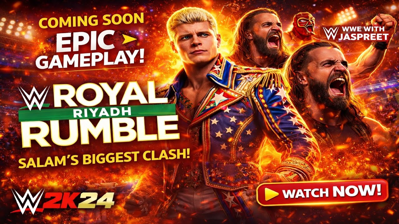 Royal Rumble 2026 Brings Absolute Chaos in a 30-Man Battle for Glory - WWE 2K24