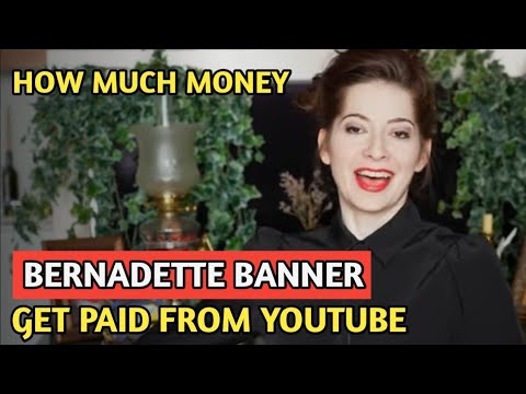 BERNADETTE BANNER || HOW MUCH MONEY DOES BERNADETTE BANNER CHANNEL EARN