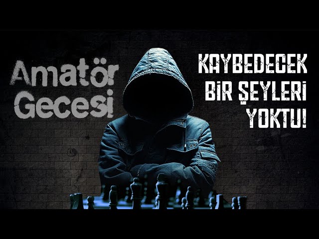 CAPCANLI Yayın | AMATÖR GECESİ | hasat   #satranç #chess #live class=